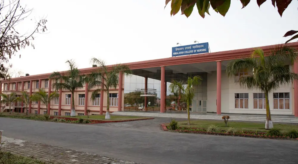 Himalayan College of Nursing Building Entrance