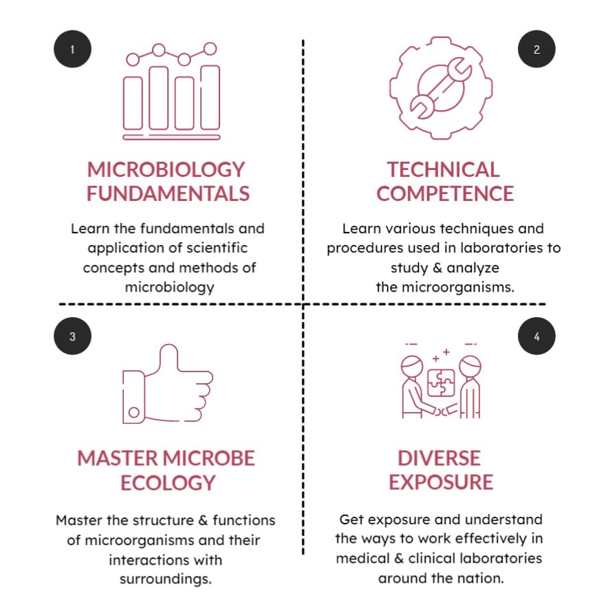 Program Outcomes - B.Sc (Hons.) Microbiology