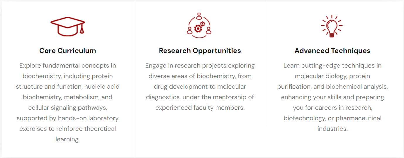 M.Sc. Medical Biochemistry - Program Outcomes