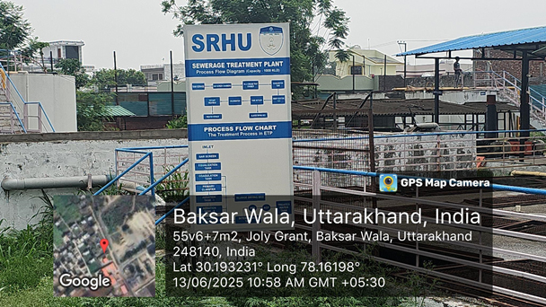 Effluent Treatment Plant at SRHU