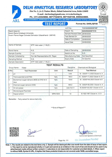 ETP Testing Report