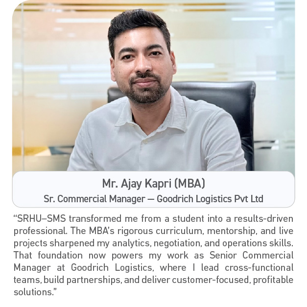 Testimonial_Mr. Ajay Kapri (MBA)