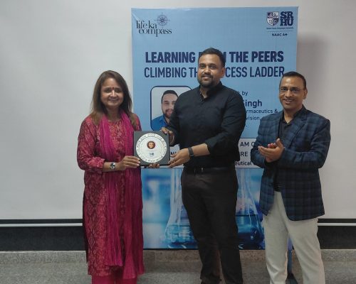 Interactive Session–2 of ‘Learning from the Peers – Climbing the Success Ladder’ featuring Dr. Yuvraj Singh, CSIR–CDRI, held on 14th March 2026 at Sushruta Lecture Hall Interactive Session–2 of ‘Learning from the Peers – Climbing the Success Ladder’ featuring Dr. Yuvraj Singh, CSIR–CDRI, held on 14th March 2026 at Sushruta Lecture Hall